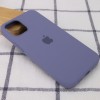 Накладка Silicone Case Full для iPhone 12 Pro12 (6.1) Lavander grey