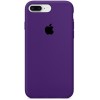 Накладка Silicone Case для iPhone 78 Plus Purple