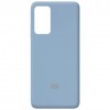Накладкa Silicone Cover Full для Redmi Note 10 5GPoco M3 Pro Lilac Blue
