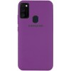 Накладка Silicone Cover Full для Samsung M307 (M30s)M215 (M21) Grape