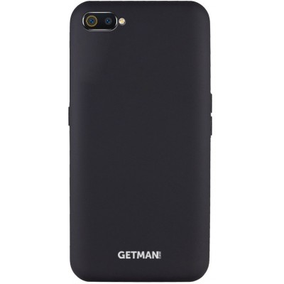 Накладка Silicone Cover GETMAN для Realme C2 Black