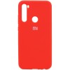 Накладка Silicone Cover Full для Xiaomi Redmi Note 8T Red