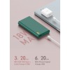 Додатковий акумулятор Xiaomi ZMI + Induction Charging 10000mAh 22.5W Green