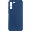 Накладка Silicone Cover Full для Samsung A235 Navy Blue