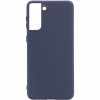 Накладка Silicone Cover Full для Samsung A235 Midnight Blue