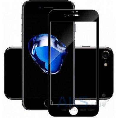 Захисне скло Full Goverage для iPhone 78 Plus Black