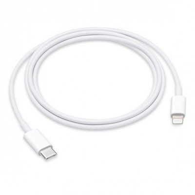 Кабель USB-C to Lightning для Apple iPhone Retail box (MQGJ2) White Original