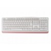 Клавіатура A4Tech FK10 Ukr Pink USB