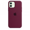 Накладка Silicone Case Full для iPhone 12 mini Marsala