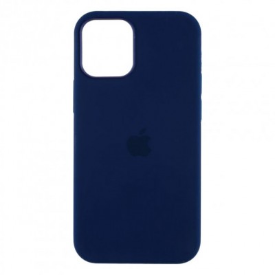 Накладка Silicone Case Full для iPhone 12 mini Dark Blue