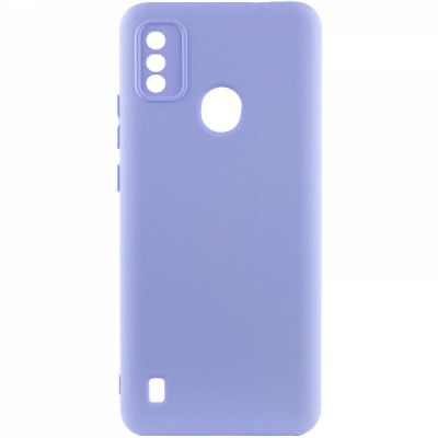 Накладка Silicone Case Camera ZTE Blade L8L9 lilac