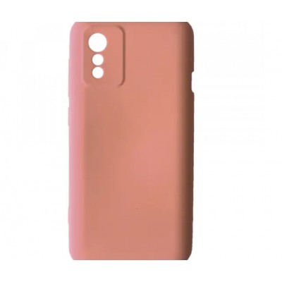 Накладка Silicone Case Camera ZTE Blade L8L9 peach