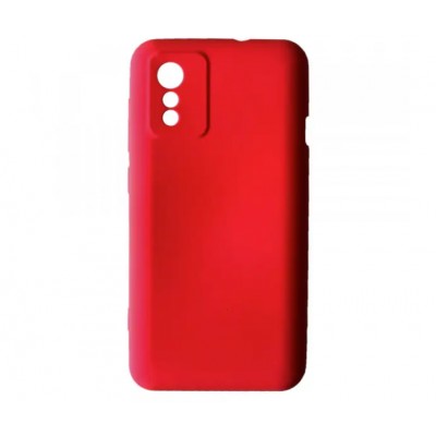 Накладка Silicone Case Camera ZTE Blade L8L9 red