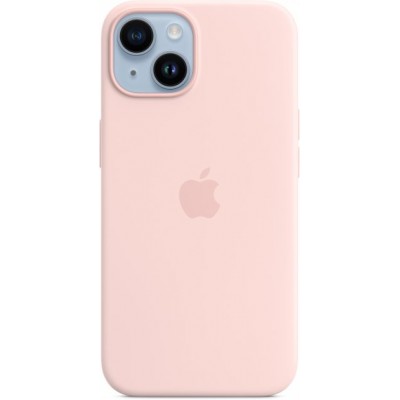 Накладка Silicone Case Full для iPhone 14 Pink Sand