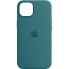 Накладка Silicone Case Full для iPhone 14 Plus Pine Green