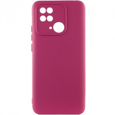 Накладка Silicone Case Lakshmi Full Camera Xiaomi Poco M5 Marsala