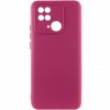 Накладка Silicone Case Lakshmi Full Camera Xiaomi Poco M5 Marsala