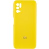 Накладкa Silicone Cover Full для Redmi Note 10 5GPoco M3 Pro 4G5G Yellow