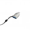 USB Adapter Hoco UA10 MicroUSB-USB OTG Pearl Nickel