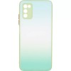 Накладка Glass Rainbow Case Samsung A037 (A03S) Mint Mohito