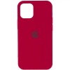 Накладка Silicone Case Full для iPhone 14 Pro Red