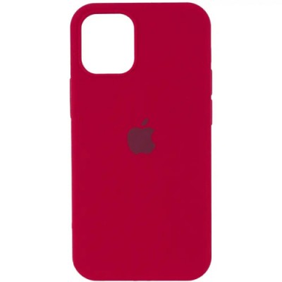 Накладка Silicone Case Full для iPhone 14 Pro Max Red