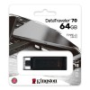 Флеш память USB3.2 64GB Type-C Kingston DataTraveler 70 Black