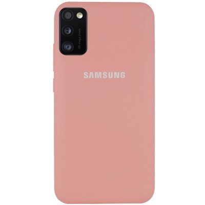 Накладка Silicone Cover Full для Samsung A04SA13 5G (A047A136U) Peach