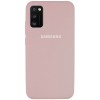 Накладка Silicone Cover Full для Samsung A04SA13 5G (A047A136U) Pink Sand