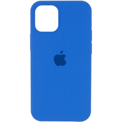 Накладка Silicone Case Full для iPhone 14 Royal Blue