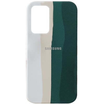 Накладка Silicone Cover Full для Samsung A135 Rainbow