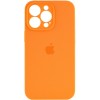 Накладка Silicone Case Full для iPhone 14 Pro Max Kumquate
