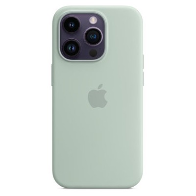 Накладка Apple Silicone Case with Magsafe для iPhone 14 Pro Succulent (MPTL3)