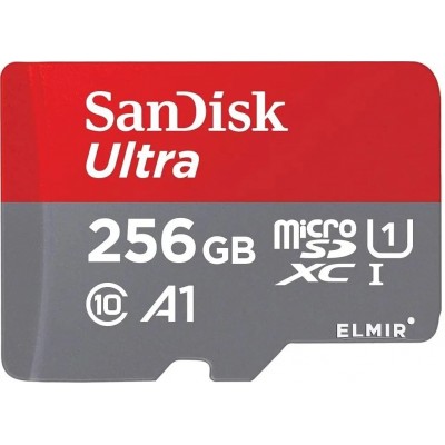 Карта памяті SanDisk Ultra microSDXC 256GB Android 150MBs A1 UHS-I + SD