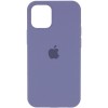 Накладка Silicone Case Full для iPhone 14 Pro Lavander Grey