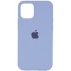 Накладка Silicone Case Full для iPhone 14 Pro Lilac Cream