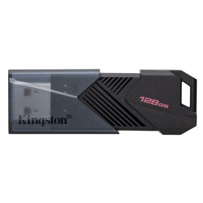 Флеш память USB3.2 128GB Kingston DataTravele Exodia Onyx Black