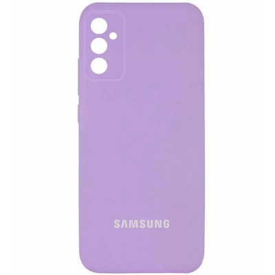 Накладка Silicone Cover Full для Samsung A145 Lilac