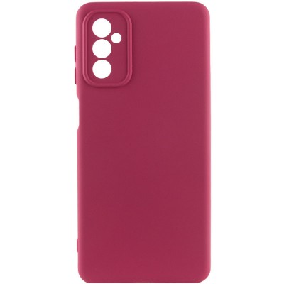 Накладка Silicone Cover Full для Samsung A04SA13 5G (A047A136U) Marsala