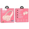 Навушники накладні Bluetooth Hoco W41 Charm Pink