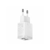 Адаптер мережевий Baseus Compact Charger 2U 10.5W White