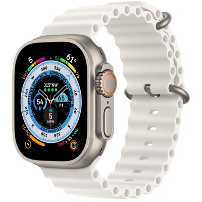 Pемінець Ocean Band для Apple Watch 49454442mm White