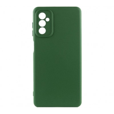 Накладка Silicone Cover Full для Samsung M14 Dark Green