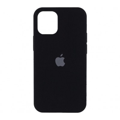 Накладка Silicone Case Full для iPhone 15 Pro Max Black