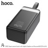 Додатковий акумулятор Hoco DB31 60000mAh Black