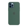 Накладка Silicone Case Full для iPhone 15 Pro Max Pine Green