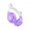 Навушники накладні Bluetooth Hoco W42 Cat Purple