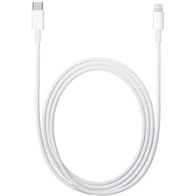 Кабель USB-C to Lightning для Apple iPhone Retail box (MQGJ2) White Original Без коробки