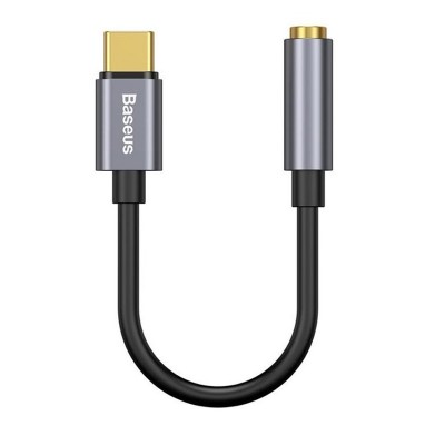 Адаптер USB Type-C Baseus L54 Type-C Male to 3.5mm Gray