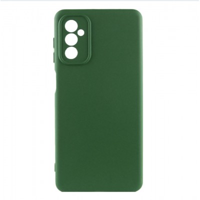 Накладка Silicone Cover Full для Samsung Galaxy M34 Green